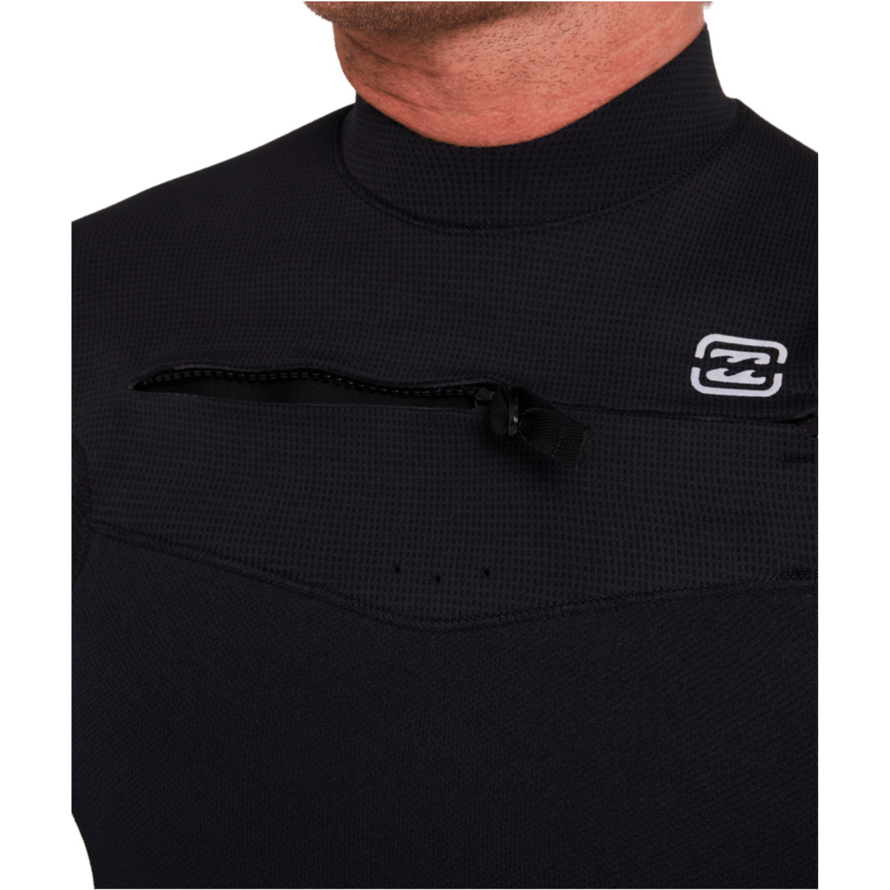 2026 Billabong Mens Furnace Revo 5/4mm Chest Zip Wetsuit ABYW100279 - Black